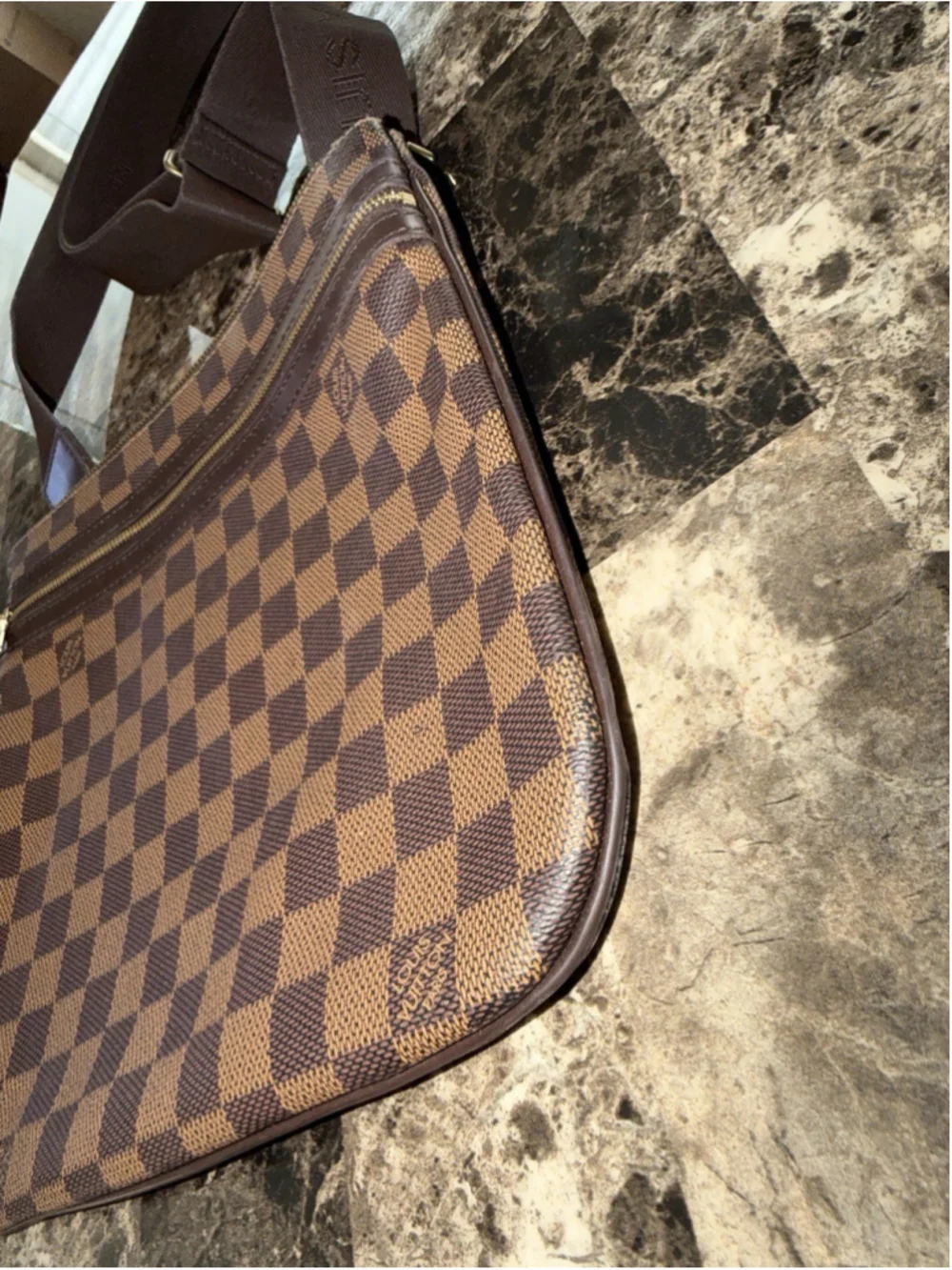 Louis Vuitton Bosphore Pochette Damier Brown